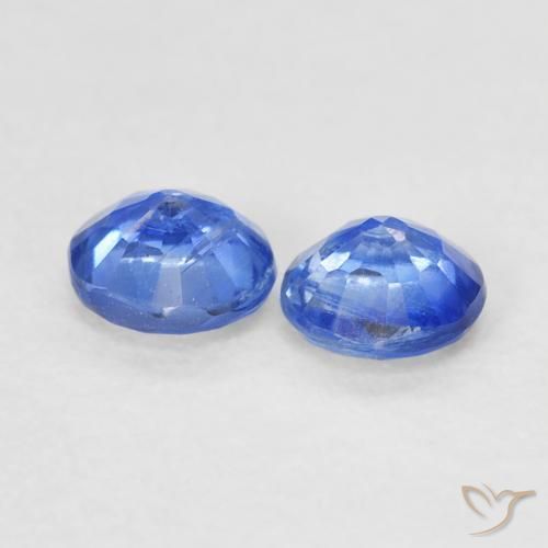 Kyanite Gemstones in 4.3 mm Size for Sale, Kyanite Stones in Light Blue Color