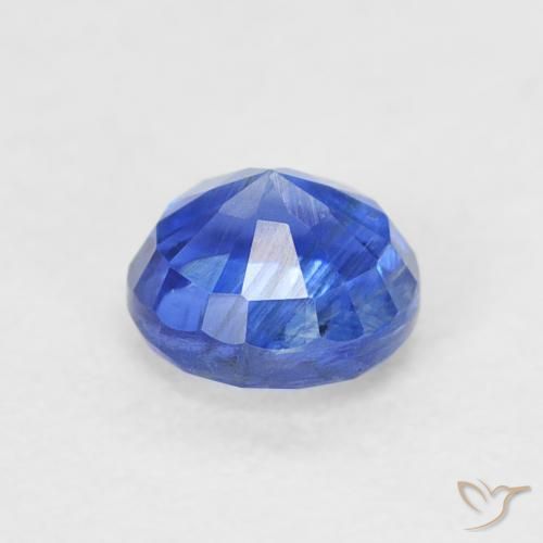 Kyanite Gemstone in 4.3 mm Size for Sale, Kyanite Stone in True Blue Color