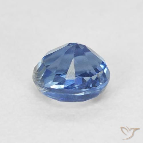 Kyanite Gemstone in 4.3 mm Size for Sale, Kyanite Stone in Deep Blue Color