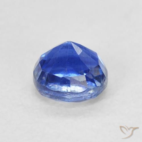Kyanite Gemstone in 4.3 mm Size for Sale, Kyanite Stone in Deep Egyptian Blue Color
