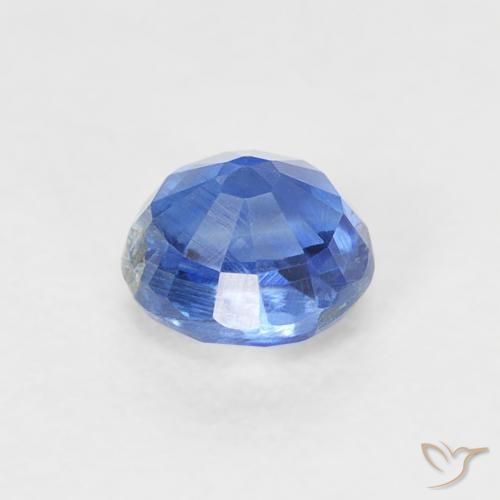Kyanite Gemstone in 4.3 mm Size for Sale, Kyanite Stone in Light Navy Blue Color