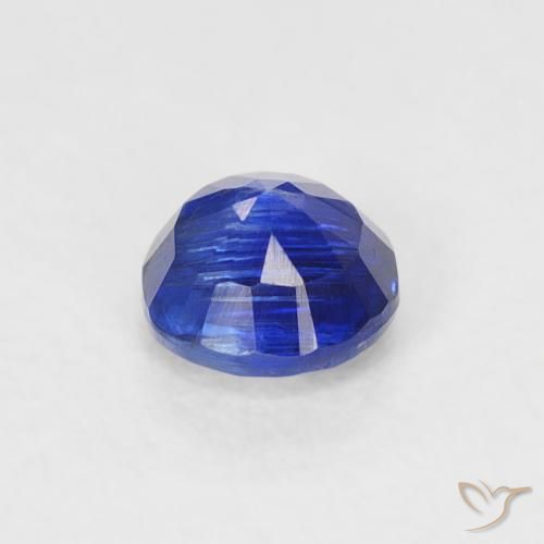 Kyanite Gemstone in 4 mm (calibrated) Size for Sale, Kyanite Stone in Intense Navy Blue Color