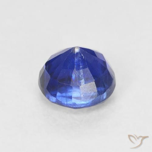 Kyanite Gemstone in 4.3 mm Size for Sale, Kyanite Stone in Bright Blue Color