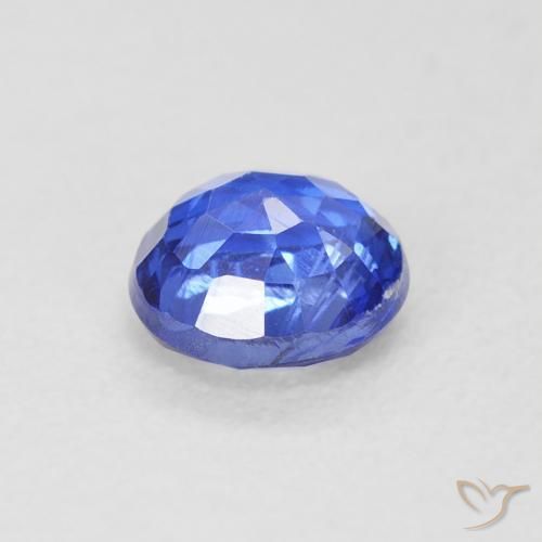 Kyanite Gemstone in 5 mm (calibrated) Size for Sale, Kyanite Stone in Navy Blue Color