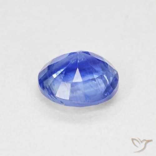 Kyanite Gemstone in 5 mm (calibrated) Size for Sale, Kyanite Stone in Deep Azure Blue Color