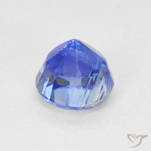 Kyanite Gemstone in 5 mm (calibrated) Size for Sale, Kyanite Stone in Deep Azure Blue Color