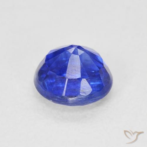 Kyanite Gemstone in 5.5 mm (calibrated) Size for Sale, Kyanite Stone in Deep Blue Color