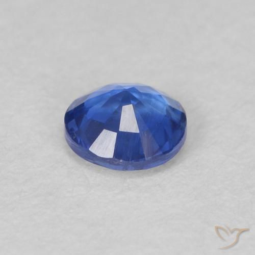 Kyanite Gemstone in 4 mm (calibrated) Size for Sale, Kyanite Stone in Deep Azure Blue Color