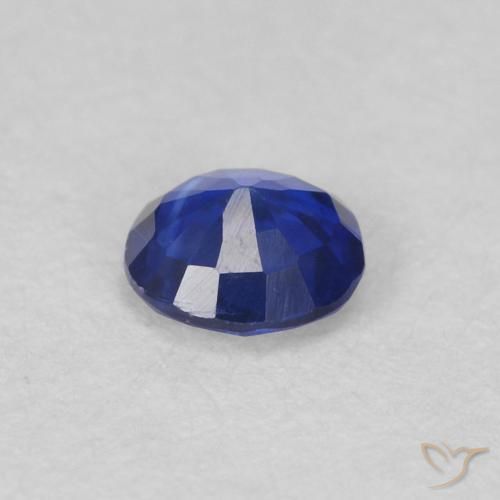 Kyanite Gemstone in 4 mm (calibrated) Size for Sale, Kyanite Stone in Deep Azure Blue Color