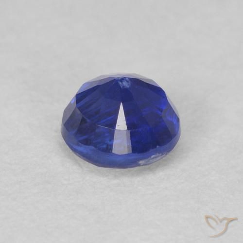 Kyanite Gemstone in 4.2 mm Size for Sale, Kyanite Stone in Very Deep Blue Color