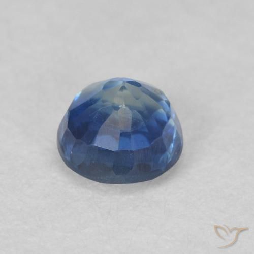 Kyanite Gemstone in 4.2 mm Size for Sale, Kyanite Stone in Light Navy Blue Color