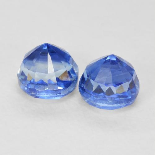 Kyanite Gemstones in 4.3 mm Size for Sale, Kyanite Stones in Royal Blue Color