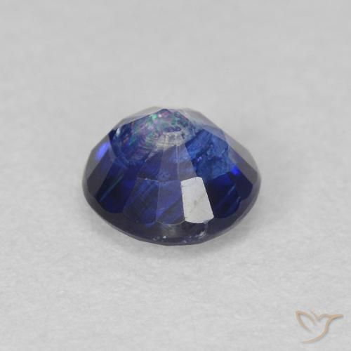 Kyanite Gemstone in 5 mm (calibrated) Size for Sale, Kyanite Stone in Dark Blue Color