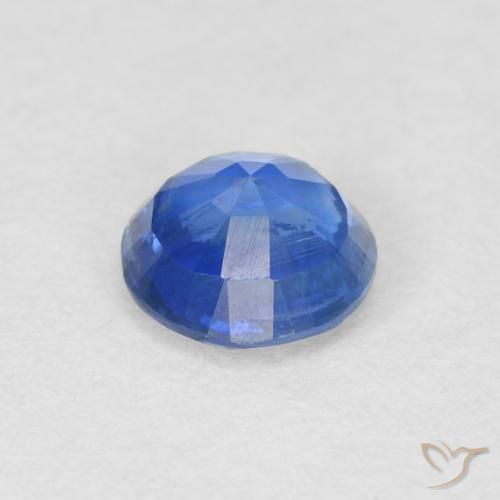 Kyanite Gemstone in 5 mm (calibrated) Size for Sale, Kyanite Stone in Light Navy Blue Color
