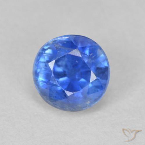 0.73ct Natural Baby Blue Kyanite, Round, SI