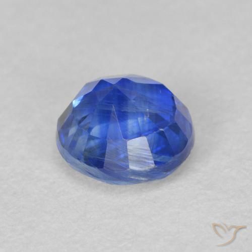 Kyanite Gemstone in 5 mm (calibrated) Size for Sale, Kyanite Stone in Light Navy Blue Color