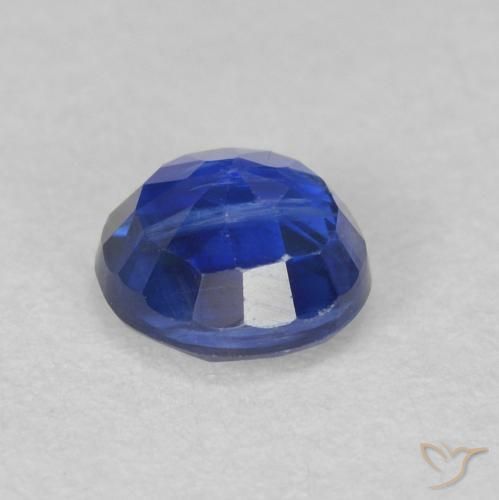 Kyanite Gemstone in 5.2 mm Size for Sale, Kyanite Stone in True Blue Color
