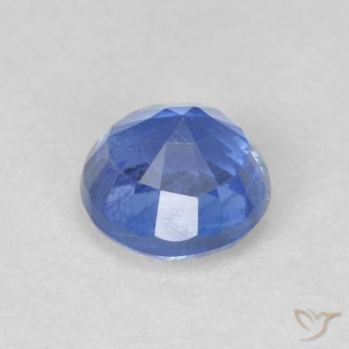 Kyanite Gemstone in 5 mm (calibrated) Size for Sale, Kyanite Stone in Light Navy Blue Color