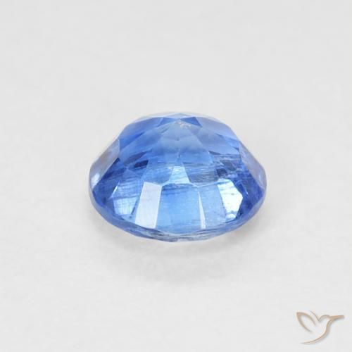 Kyanite Gemstone in 5.3 mm Size for Sale, Kyanite Stone in Medium Blue Color