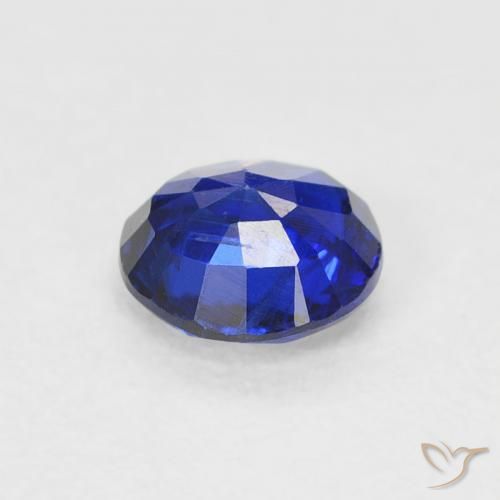 Kyanite Gemstone in 5 mm (calibrated) Size for Sale, Kyanite Stone in Intense Navy Blue Color