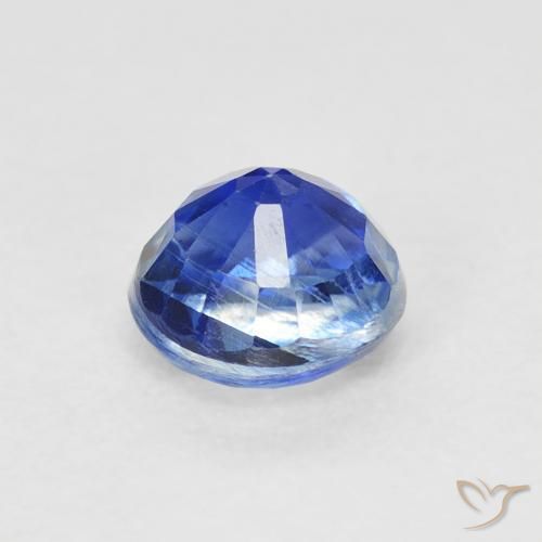 Kyanite Gemstone in 5.2 mm Size for Sale, Kyanite Stone in Deep Blue Color