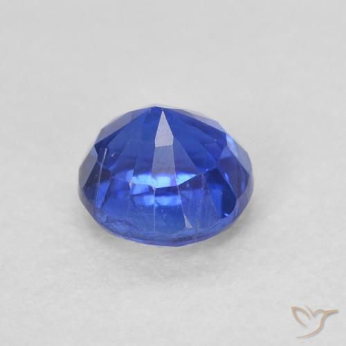 Kyanite Gemstone in 4 mm (calibrated) Size for Sale, Kyanite Stone in Royal Blue Color