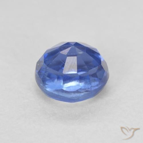 Kyanite Gemstone in 4.2 mm Size for Sale, Kyanite Stone in Dark Blue Color