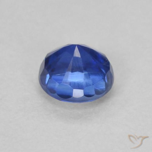 Kyanite Gemstone in 4 mm (calibrated) Size for Sale, Kyanite Stone in Deep Azure Blue Color