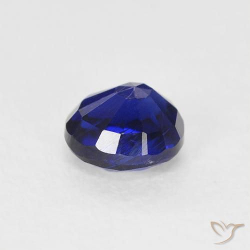 Kyanite Gemstone in 4.3 mm Size for Sale, Kyanite Stone in Navy Blue Color