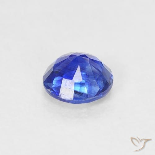 Kyanite Gemstone in 4 mm (calibrated) Size for Sale, Kyanite Stone in Deep Azure Blue Color