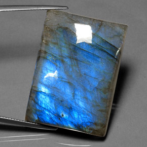 73.73 ct Multicolor Labradorite Gemstone, Labradorite Gem in Baguette Cabochon Shape for Sale.