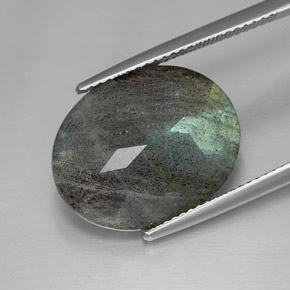 Labradorite Gemstone in 18.3 x 14.6 mm Size for Sale, Labradorite Stone in Multicolor Color