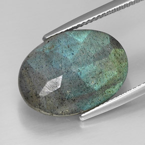 Labradorite Gemstone in 18 x 13 mm (calibrated) Size for Sale, Labradorite Stone in Multicolor Color