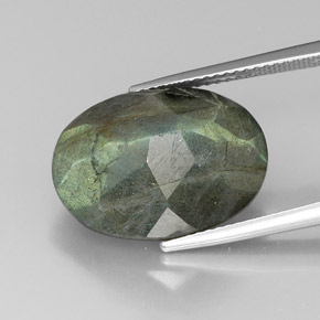 Labradorite Gemstone in 18 x 13 mm (calibrated) Size for Sale, Labradorite Stone in Multicolor Color