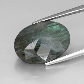 Labradorite Gemstone in 18 x 13 mm (calibrated) Size for Sale, Labradorite Stone in Multicolor Color