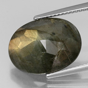 Labradorite Gemstone in 16 x 12 mm (calibrated) Size for Sale, Labradorite Stone in Multicolor Color