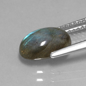Labradorite Gemstone in 9.5 x 6.5 mm Size for Sale, Labradorite Stone in Multicolor Color