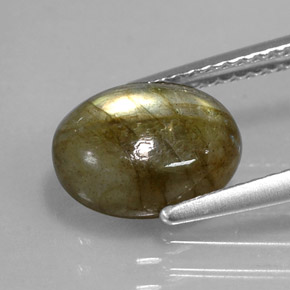 Labradorite Gemstone in 10 x 8 mm (calibrated) Size for Sale, Labradorite Stone in Multicolor Color