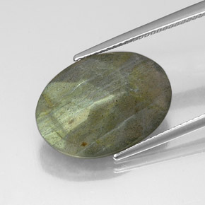 Labradorite Gemstone in 18 x 13 mm (calibrated) Size for Sale, Labradorite Stone in Multicolor Color