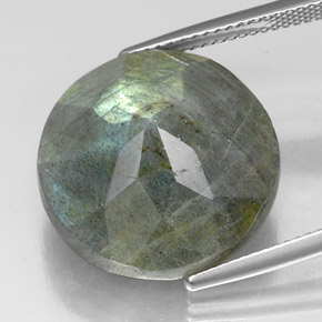 Labradorite Gemstone in 18.2 mm Size for Sale, Labradorite Stone in Multicolor Color