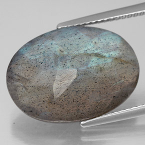 Labradorite Gemstone in 18 x 13 mm (calibrated) Size for Sale, Labradorite Stone in Multicolor Color