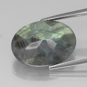 Labradorite Gemstone in 18 x 13 mm (calibrated) Size for Sale, Labradorite Stone in Multicolor Color