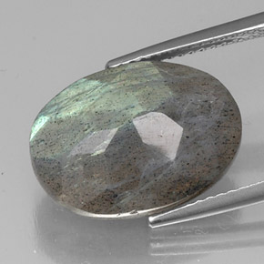 Labradorite Gemstone in 16 x 12 mm (calibrated) Size for Sale, Labradorite Stone in Multicolor Color