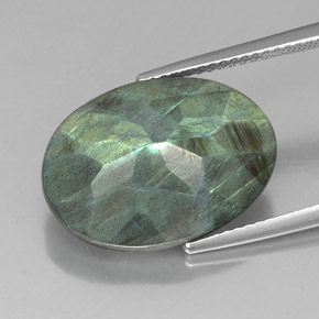 Labradorite Gemstone in 18 x 13 mm (calibrated) Size for Sale, Labradorite Stone in Multicolor Color