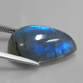 Labradorite Gemstone in 19.9 x 11.9 mm Size for Sale, Labradorite Stone in Multicolor Color