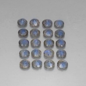 Labradorite Gemstone in 5 mm (calibrated) Size for Sale, Labradorite Stone in Multicolor Color