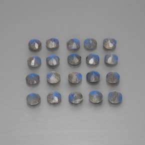 Labradorite Gemstone in 4.7 mm Size for Sale, Labradorite Stone in Multicolor Color