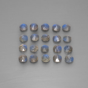 Labradorite Gemstone in 4.7 mm Size for Sale, Labradorite Stone in Multicolor Color