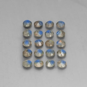 Labradorite Gemstone in 4.6 mm Size for Sale, Labradorite Stone in Multicolor Color