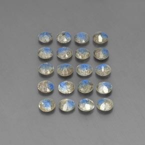Labradorite Gemstone in 4.6 mm Size for Sale, Labradorite Stone in Multicolor Color